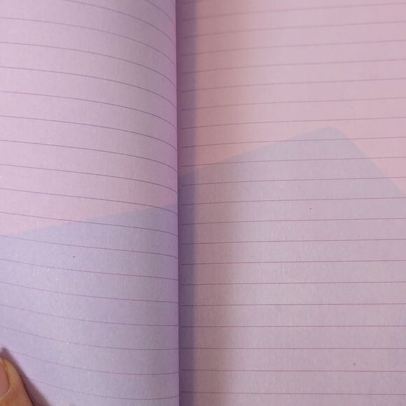 Footprints journal As Is hardcover Inspiration Book jot notes pink color pages - Picture 10 of 16